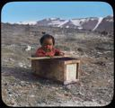 Image of Eskimo [Inuk] Boy in Box